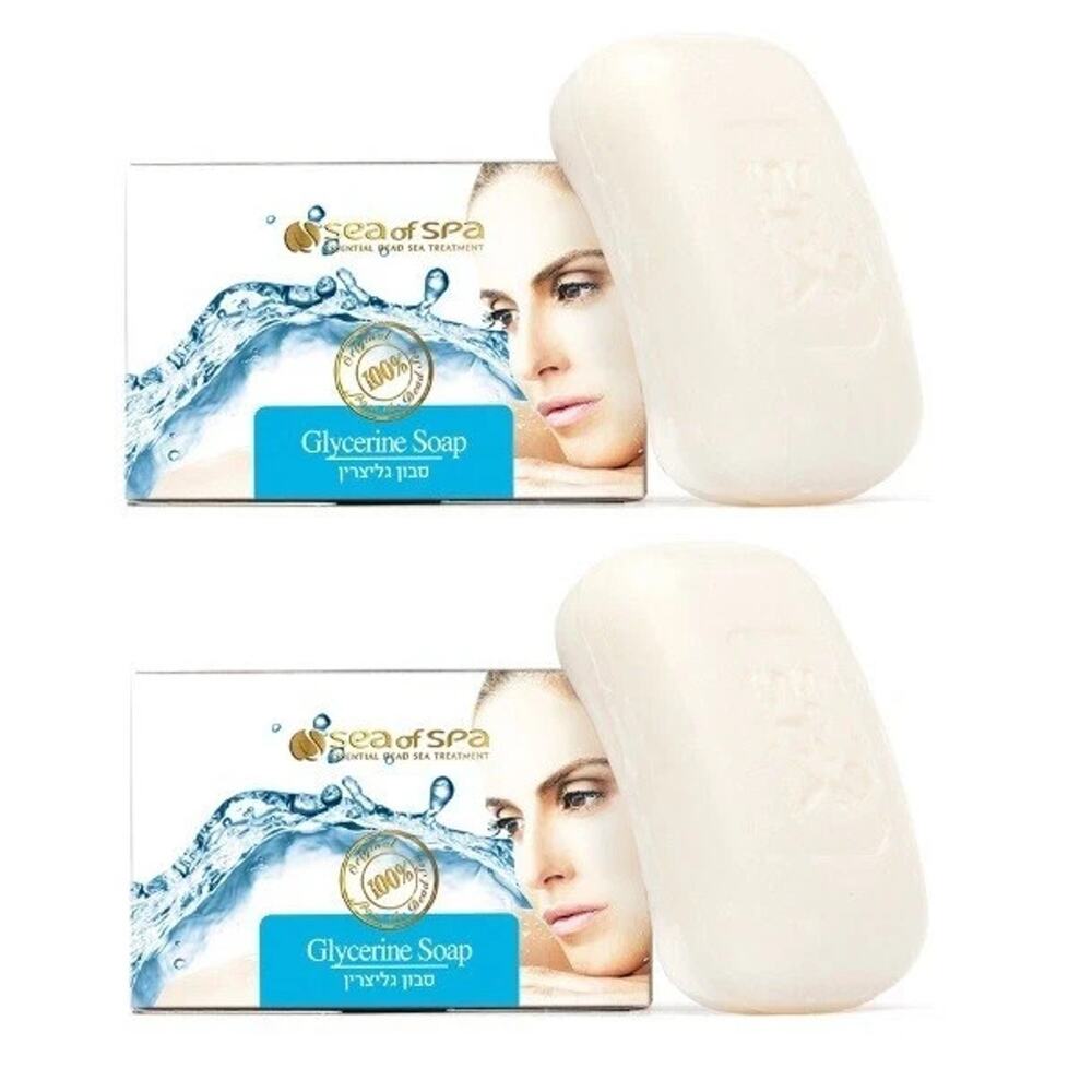 Pack of 2 Sea Of Spa Dead‎ Sea Glycerine Soap 125gr